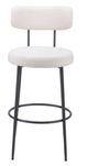 Zuo® Modern Blanca Ivory Barstool-1