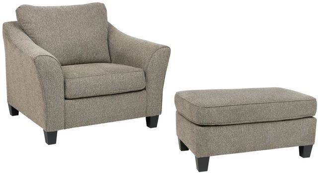 Benchcraft® Barnesley 2-Piece Platinum Living Room Set-0