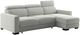 Luonto® Furniture Elliot 2-Piece Lea/Smoked Birch Queen Sleeper Sectional and Chaise-2
