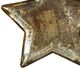 A & B Home 3-Piece Antique Gold Star Dish Set-1