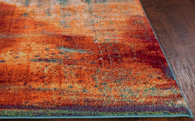 KAS Rugs Illusions Multi Luminous 5'x8' Rug-1