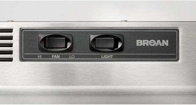 Broan® 41000 Series 24" Stainless Steel Under Cabinet Range Hood-1