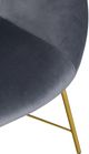 TOV Furniture by TOV Slashed Grey Nolan Velvet Chair-3