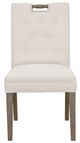 Fairfield® Customizable Entree Dining Pull Short Back Dining Chair with Buttons-1