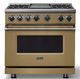 Viking® 7 Series 36" Golden Hour Pro Style Dual Fuel Range with Griddle-0