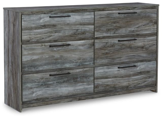 Signature Design by Ashley® Baystorm 4-Piece Gray King Storage Panel Bed Set-2