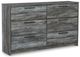 Signature Design by Ashley® Baystorm 4-Piece Gray King Storage Panel Bed Set-2