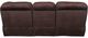 Porter International Designs Ramsey Chocolate Power Reclining Sofa-2
