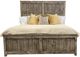Vintage Furniture Cypress King Panel Bed-0