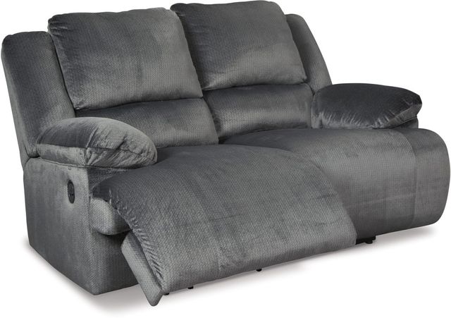 Signature Design by Ashley® Clonmel 3-Piece Charcoal Power Reclining Sectional-0