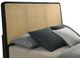 Coaster® Arini Black/Natural California King Panel Bed -3