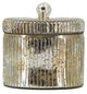 A & B Home Earl Gray Silver Lidded Scented Soy Wax Candle-0