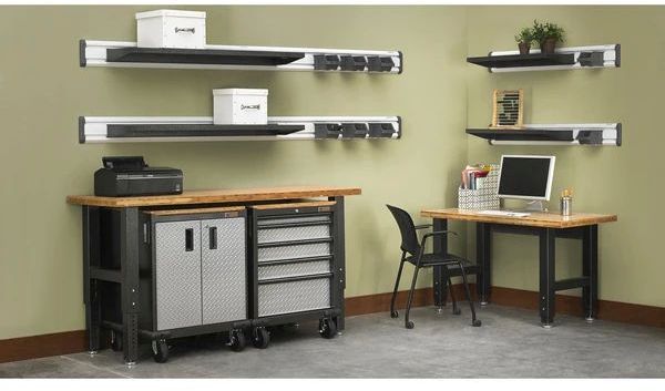 Gladiator® 30" Hammered Granite Wall Shelf-4
