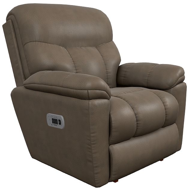 La-Z-Boy® Morrison Mink Power Rocking Recliner with Headrest and Lumbar-0