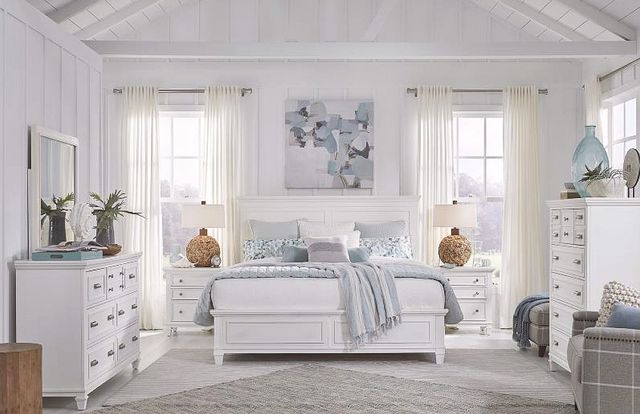 Magnussen Home® Charleston White Dove Drawer Nightstand-1