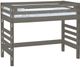 Crate Designs™ Furniture Graphite Twin XL Ladder End Loft Bed-0