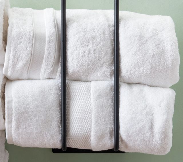 Powell® Terry 2-Piece Black Towel Rack Set-2