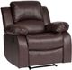 Mazin Furniture Cranley Brown Reclining Chair-0