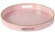 A & B Home Blush Pink 13" Round Decorative Tray-0