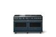 Viking® 5 Series 60" Squall Pro Style Gas (NG) Range with Brushed Brass Trim-0