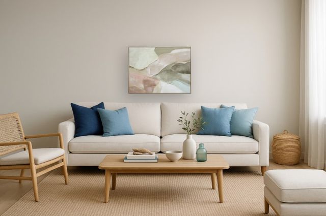 Classy Living Layered Ethereal Layers Wall Art-1
