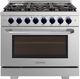 VEZENI Randolph 36" Stainless Steel Pro Style Gas Range-0