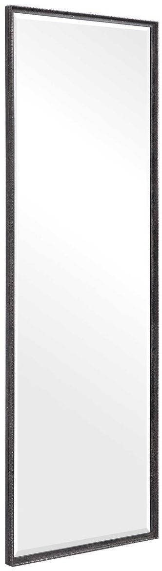 Uttermost® Callan Distressed Rustic Black Mirror-3