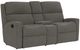 Flexsteel® Catalina Coal Reclining Loveseat with Console-0