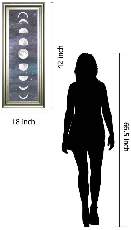Classy Art Moon Chart I by Naomi Mccavitt Wall Art-2