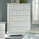 Vaughan-Bassett Hamilton Franklin Snow White Bedroom Collection-2