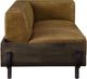 ACME Furniture Blanca Chestnut/Rustic Oak Leather Sofa-4