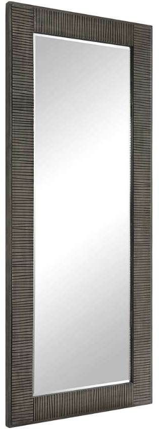 Uttermost® Figaro Aged Gray Wash Mirror-2