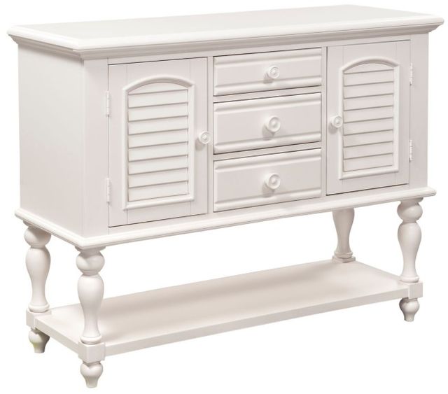 Liberty Furniture Summer House Oyster White Dining Server-0
