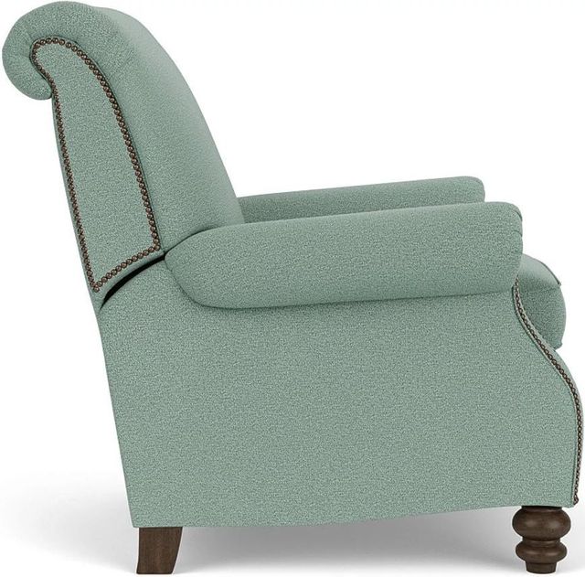 Flexsteel® Bay Bridge Blue Seaspray High-Leg Recliner-2
