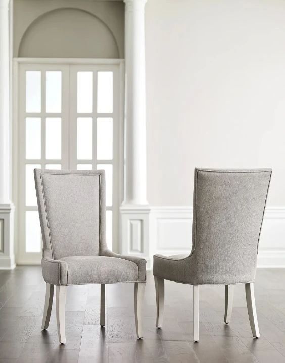 American Drew® Harmony Maxine Dove/Eggshell Upholstered Side Chair-1