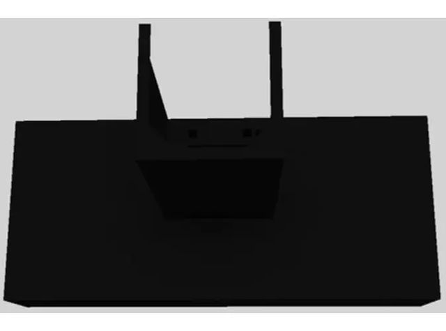 Vent-A-Hood® 48" Black Contemporary Wall Mounted Range Hood-2