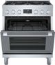 Bosch® 800 Series 30" Stainless Steel Pro Style Gas Range-3