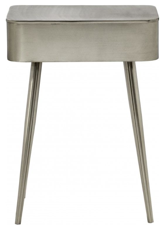 Meridian Furniture Rylan Silver Nightstand-1