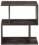 Porter International Designs Fall River Gray 2-Tier Bookcase-1