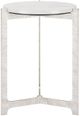 Zuo® Modern Barmas Silver/White Side Table-2