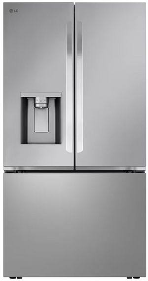 LG 36" 25.5 Cu. Ft. PrintProof™ Stainless Steel Counter Depth French Door Refrigerator
