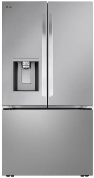 LG 36" 25.5 Cu. Ft. PrintProof™ Stainless Steel Counter Depth French Door Refrigerator with Craft Ice™ 