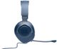 JBL Quantum 100 Blue Wired Over-Ear Gaming Headphones with Mic-2