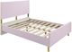 ACME Furniture Gaines Pink High Gloss Full Panel Bed-0