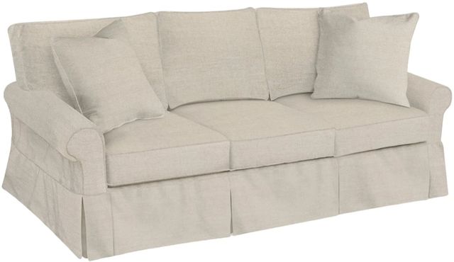 Four Seasons Customizable Crissy 3-Seat Slipcovered Sofa-0
