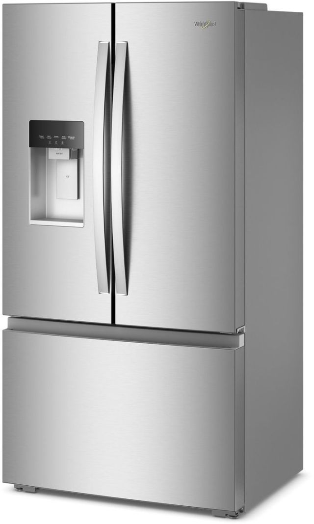 Whirlpool® 36" 23.4 Cu. Ft. Fingerprint Resistant Stainless Steel Counter Depth French Door Refrigerator -3