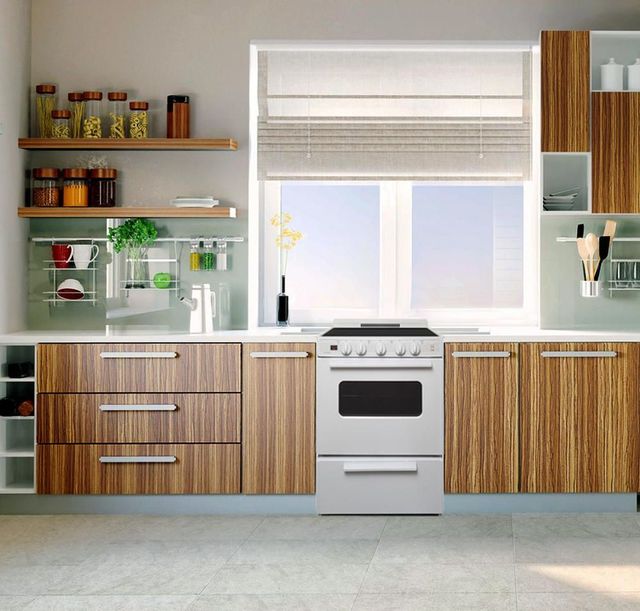 Premier 24" White Freestanding Electric Range-1