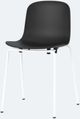 EQ3 Holi Black/White Outdoor Dining Side Chair-2