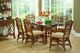 Braxton Culler Customizable Chippendale 5-Piece Antique Navy Dining Table Set-4