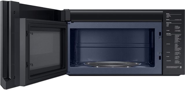 Samsung Bespoke 2.1 Cu. Ft. White Glass Over The Range Microwave-2